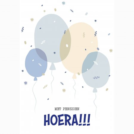 Pensioen Met pensioen Hoera!!!