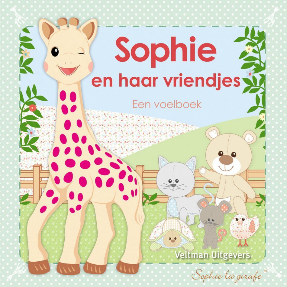 Voelboekje: Sophie en haar vriendjes - Sophie de giraf 
