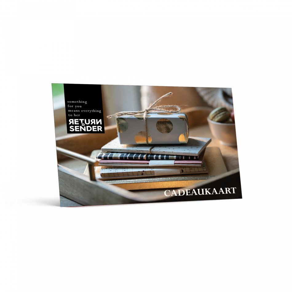 Return 2 Sender Giftcard 20 euro