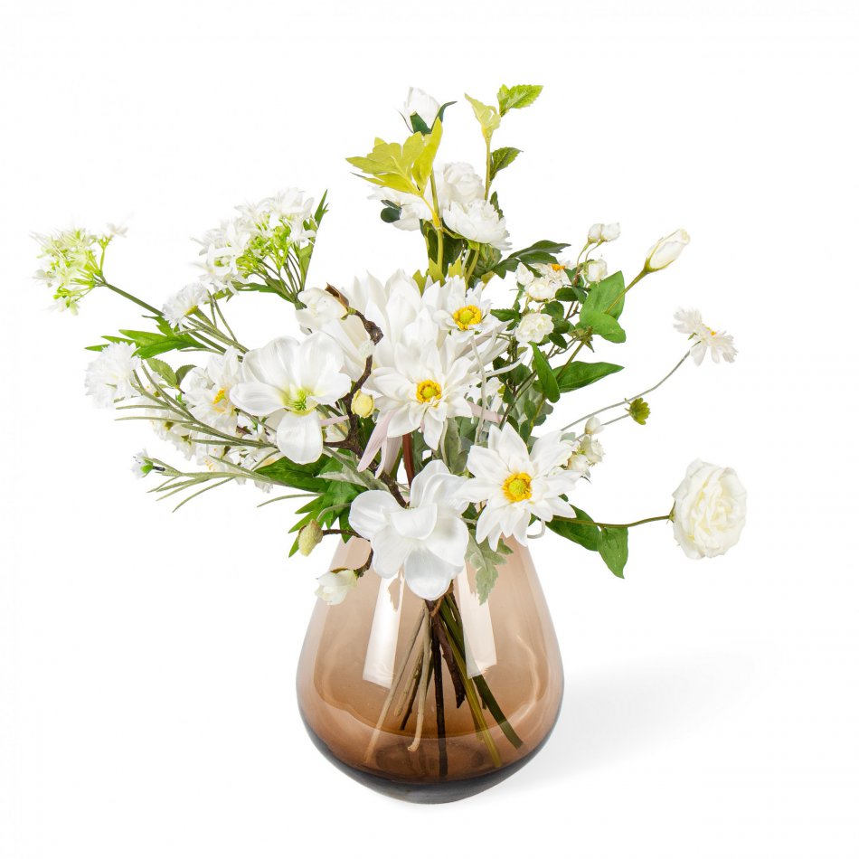 Pure Elegantie - Zijden Boeket