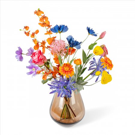 Kleurrijke Vreugde - Zijden Boeket