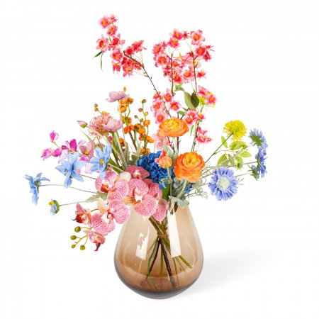 Kleurenfontein - Zijden Boeket