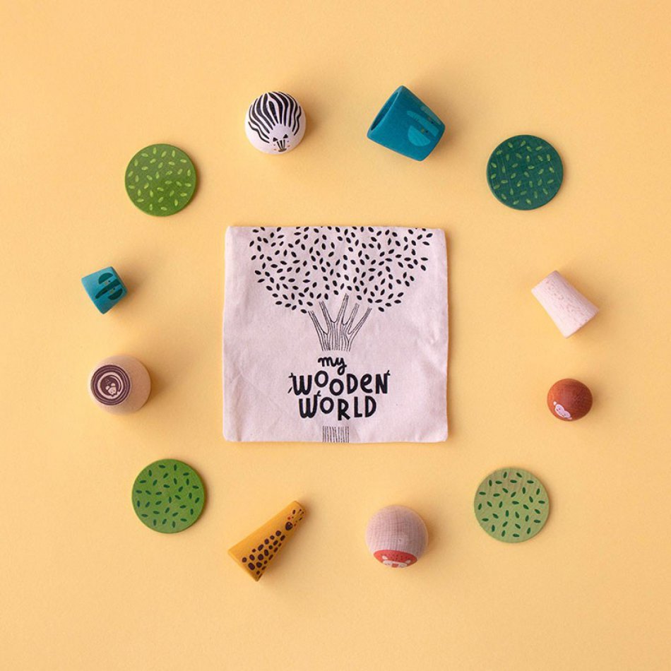 Wooden Toys - My wooden world Savanna