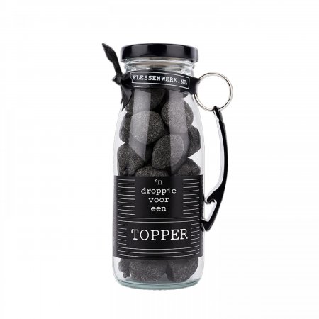 Dropflesje 250 ml ‘n Droppie voor een Topper!