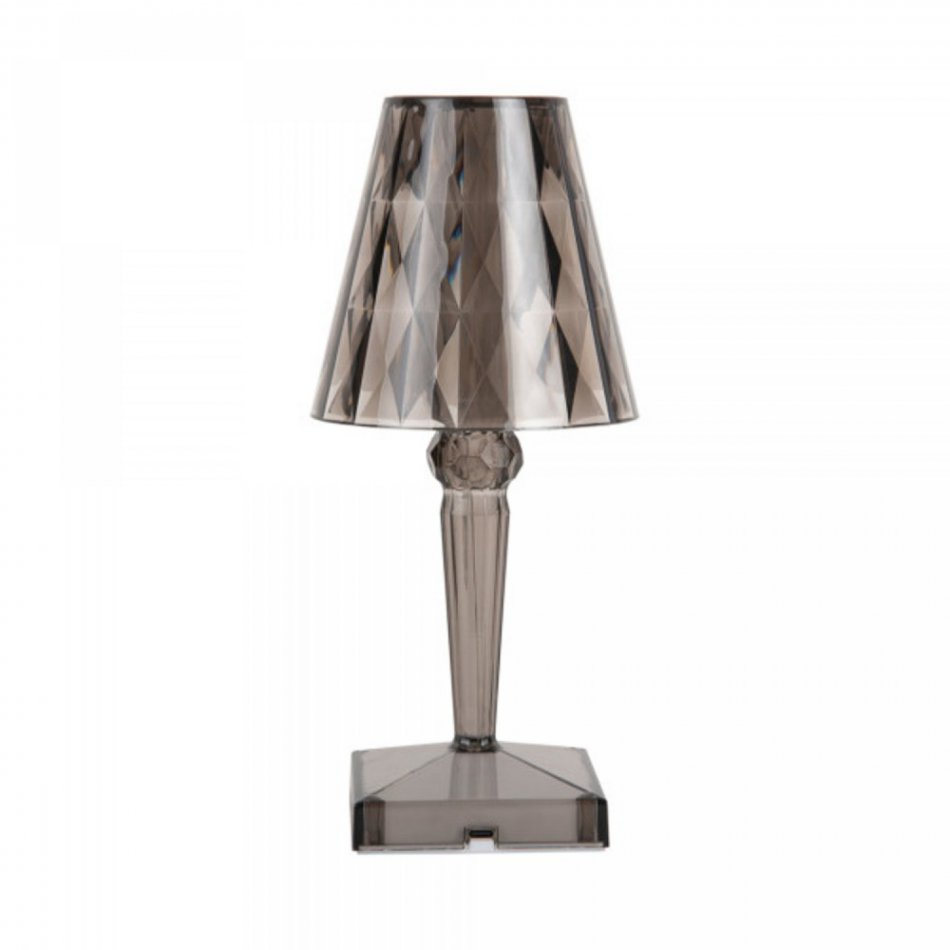 Table lamp Gem LED dark grey